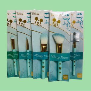 Disney Makeup Brush Set Travel Turquoise